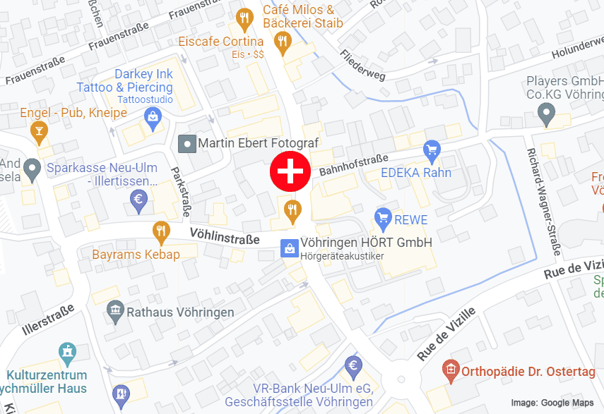 Map - Fahrschule Vöhringen